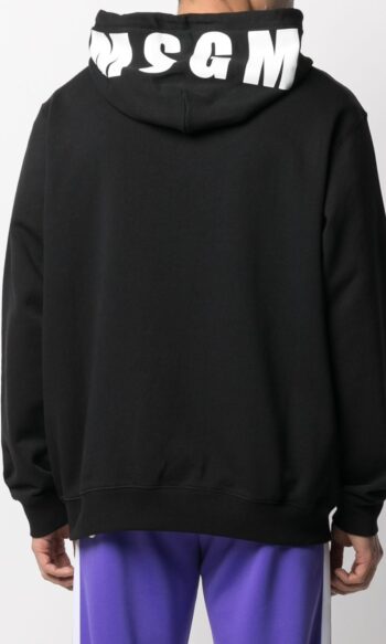 MSGM LOGO PRINT HOODIE