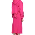 OTTOLINGER HOODED WRAP DRESS BLUSH