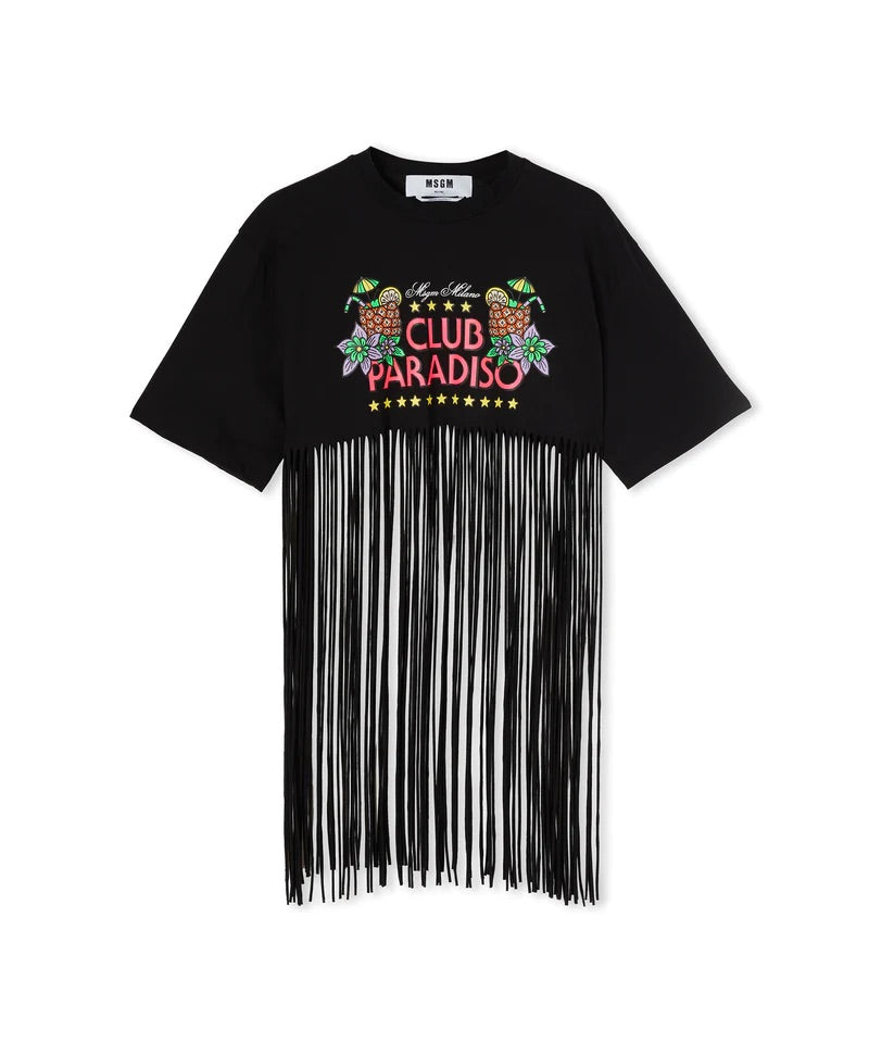 3441MDM192_237002_99_01_800x_27eb2786-6e6d-4073-947b-fdcb130c6d73 MSGM Graphic-print frayed T-Shirt