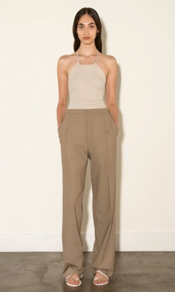 MAN STYLE BEIGE WOOL PANTS