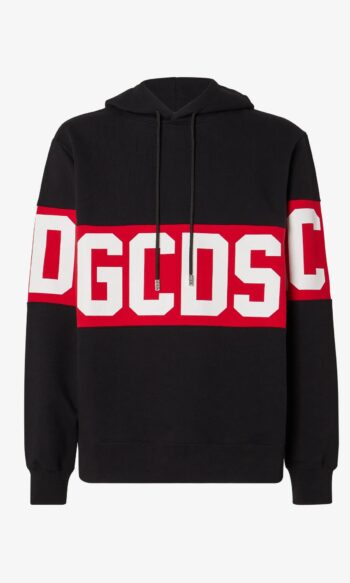 GCDS BAND LOGO REGULAR HOODIE