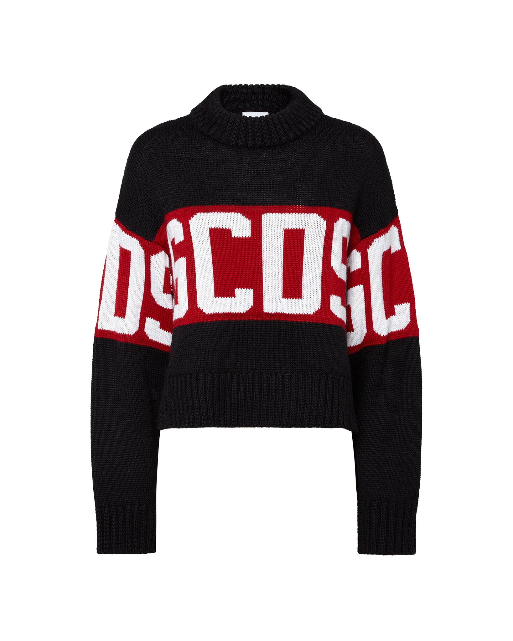 GCDS BAND LOGO BOXY SWEATER GCDS BAND LOGO BOXY SWEATER