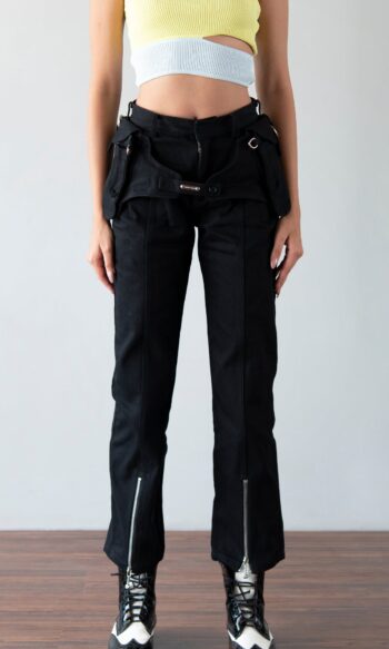 Private Policy GUN BAG STYLE POCKETS SLIM JEANS