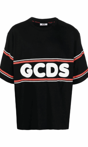 GCDS CUTE TAPE LOGO OVERSIZED TEE