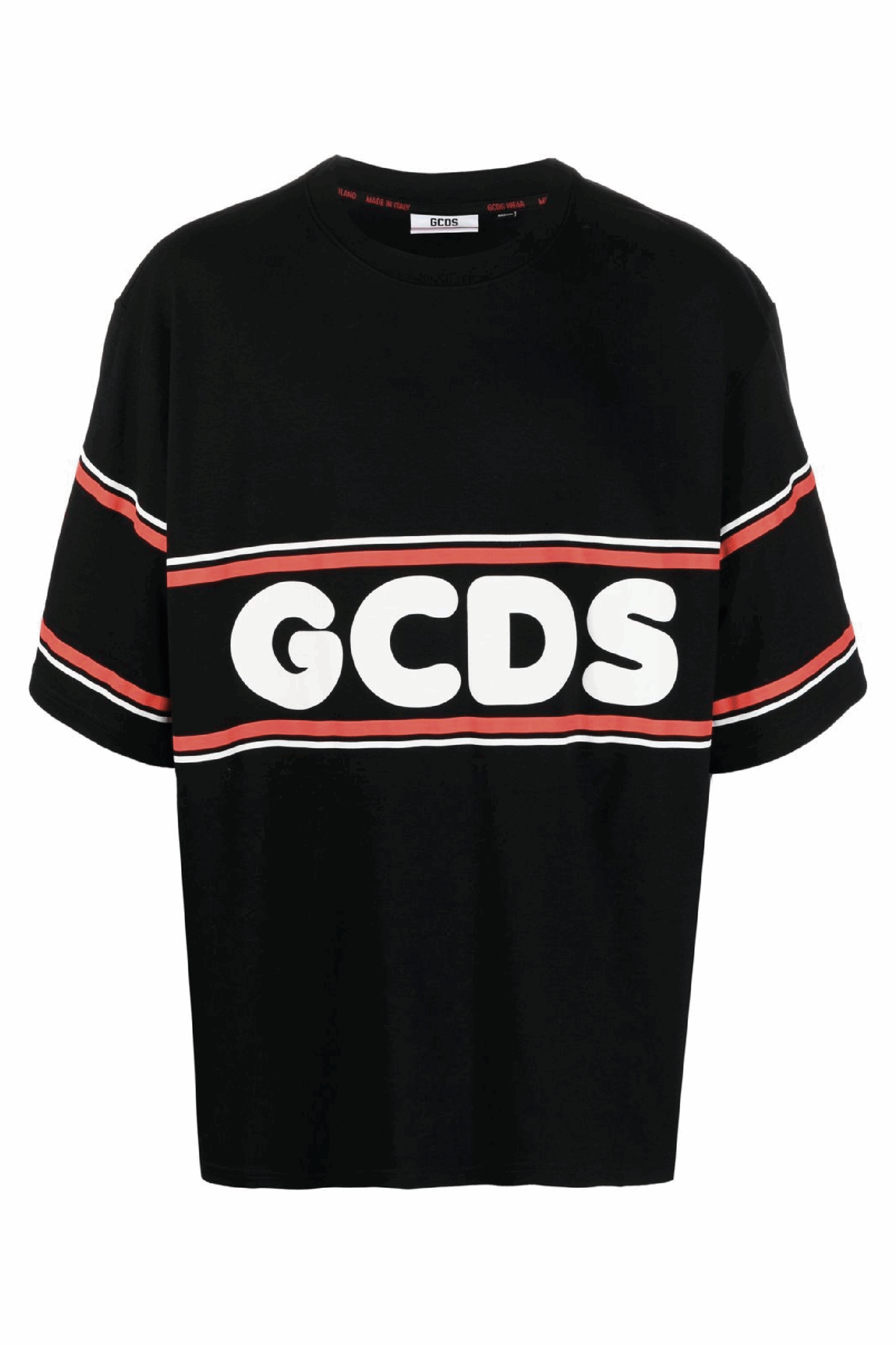 GCDS CUTE TAPE LOGO OVERSIZED TEE GCDS CUTE TAPE LOGO OVERSIZED TEE