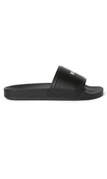 WOMEN MSGM BLACK SLIDE