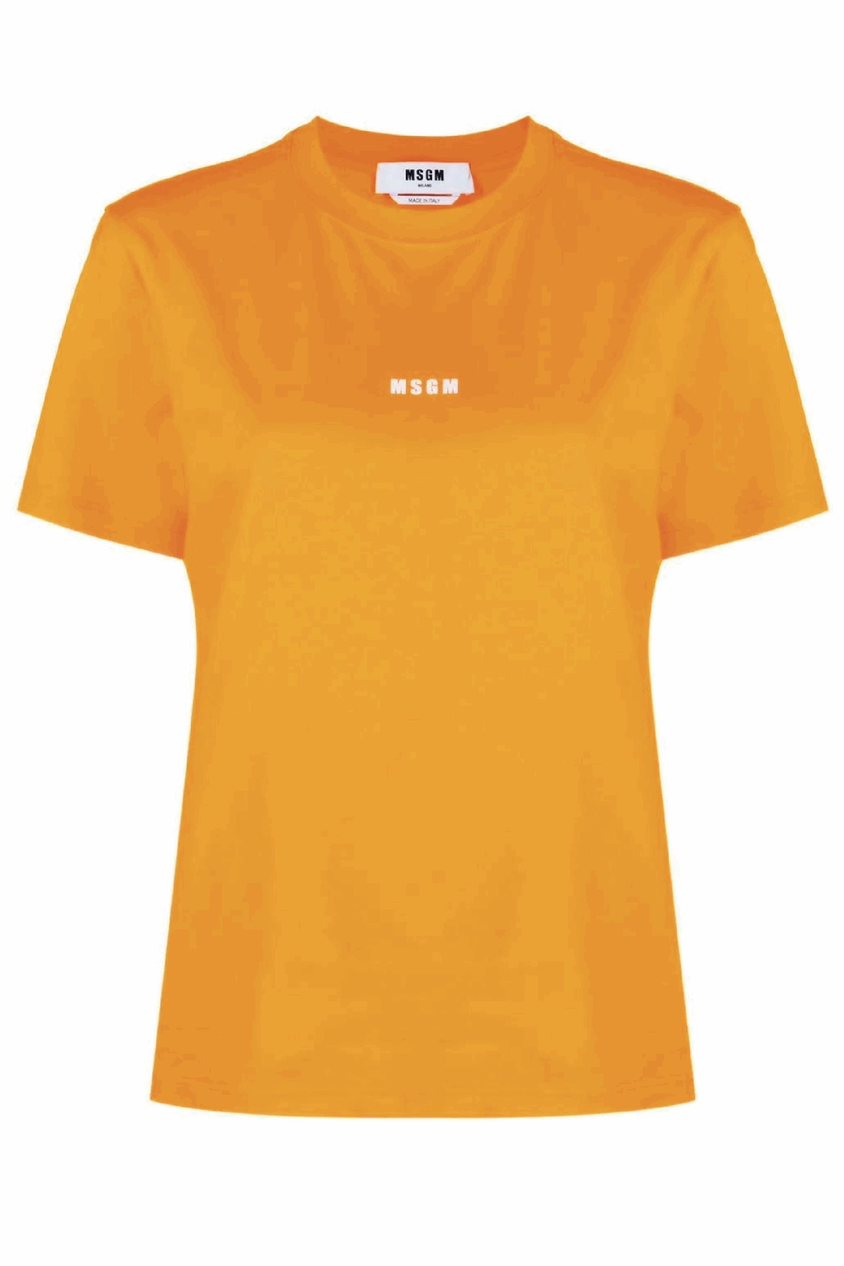 orange_site MSGM Logo T-shirt