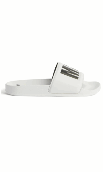 MSGM MEN'S WHITE SLIDE