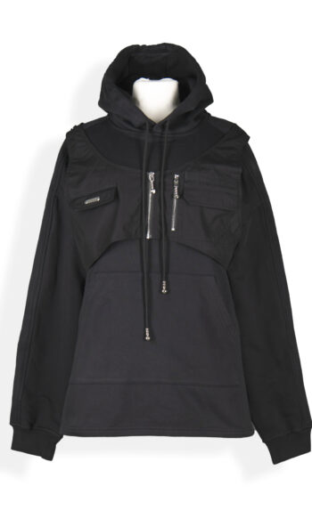 PRIVATE POLICY VEST HARNESS HOODIE
