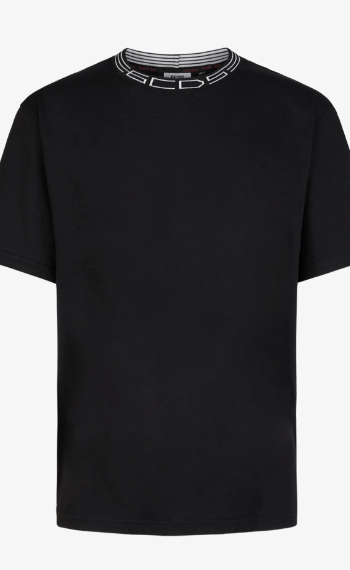 GCDS LOGO RIB LOOSE T-SHIRT