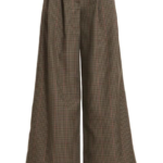 JEJIA KATHERINE PANT TEX 4 Brown