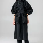 GUDO OVERSIZE RAINCOAT DRESS