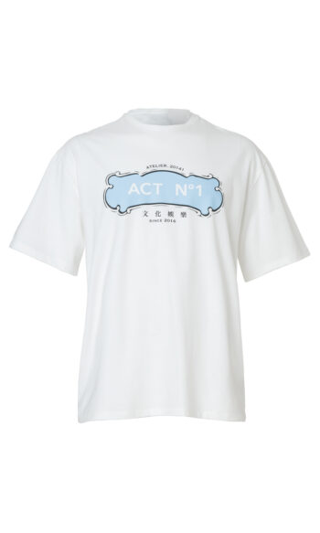 ACT NO 1 PRINTED LOGO T-SHIRT