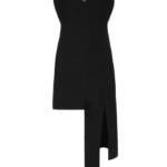 Mini Assymetric Dress with Slits
