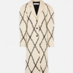 PHILOSOPHY Cooked wool coat 1 cooked wool coat with chain print (4)