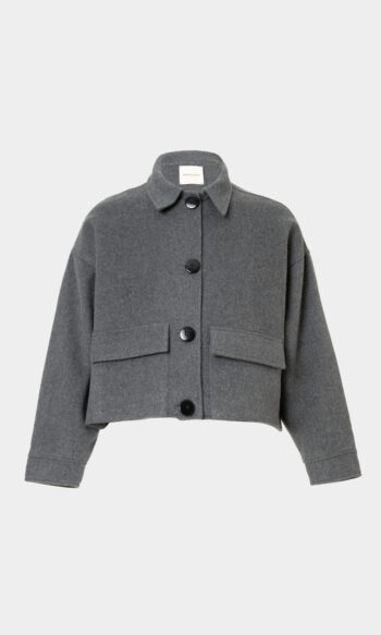 Bouguessa  CROPPED JACKET COAT