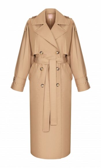 Arapkhanovi Belted trench coat
