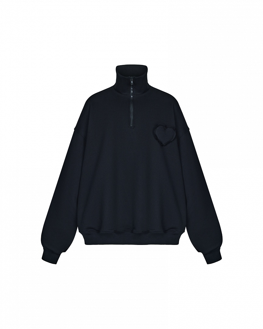 gwo3hhgs2xusmh3fln0k99iiou2uviqj Arapkhanovi Zip-sweatshirt Black
