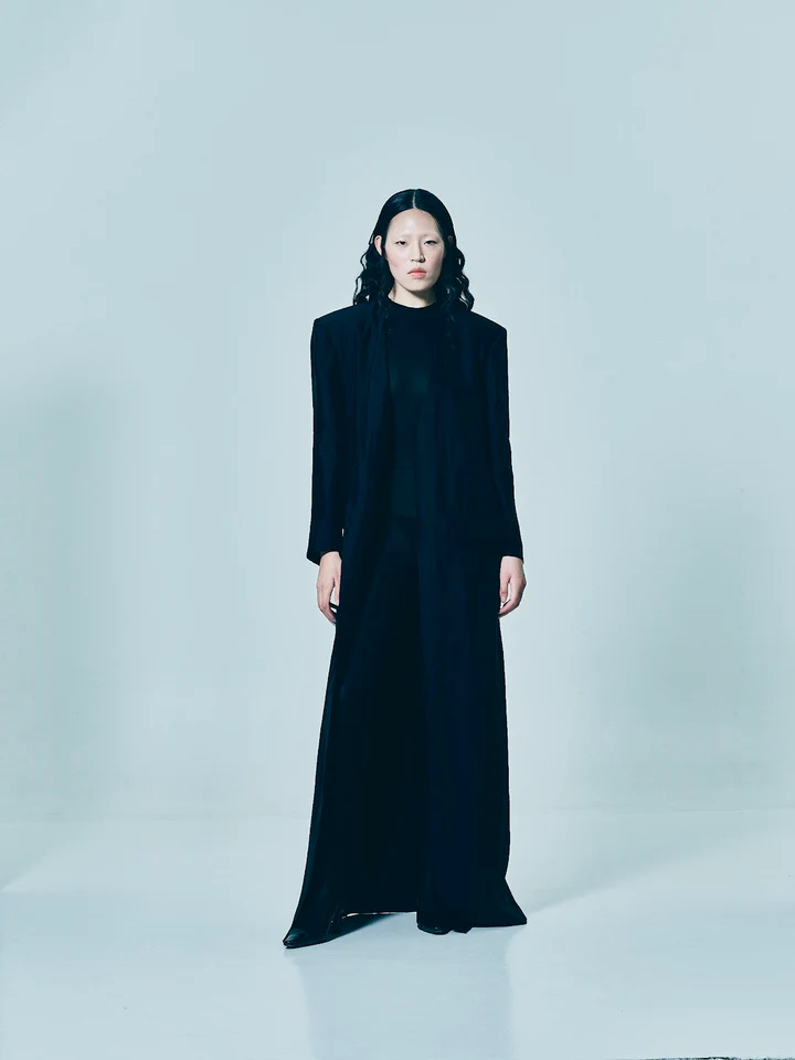 CT002SS25_1_720x Gudu Maxi Coat #02 Black