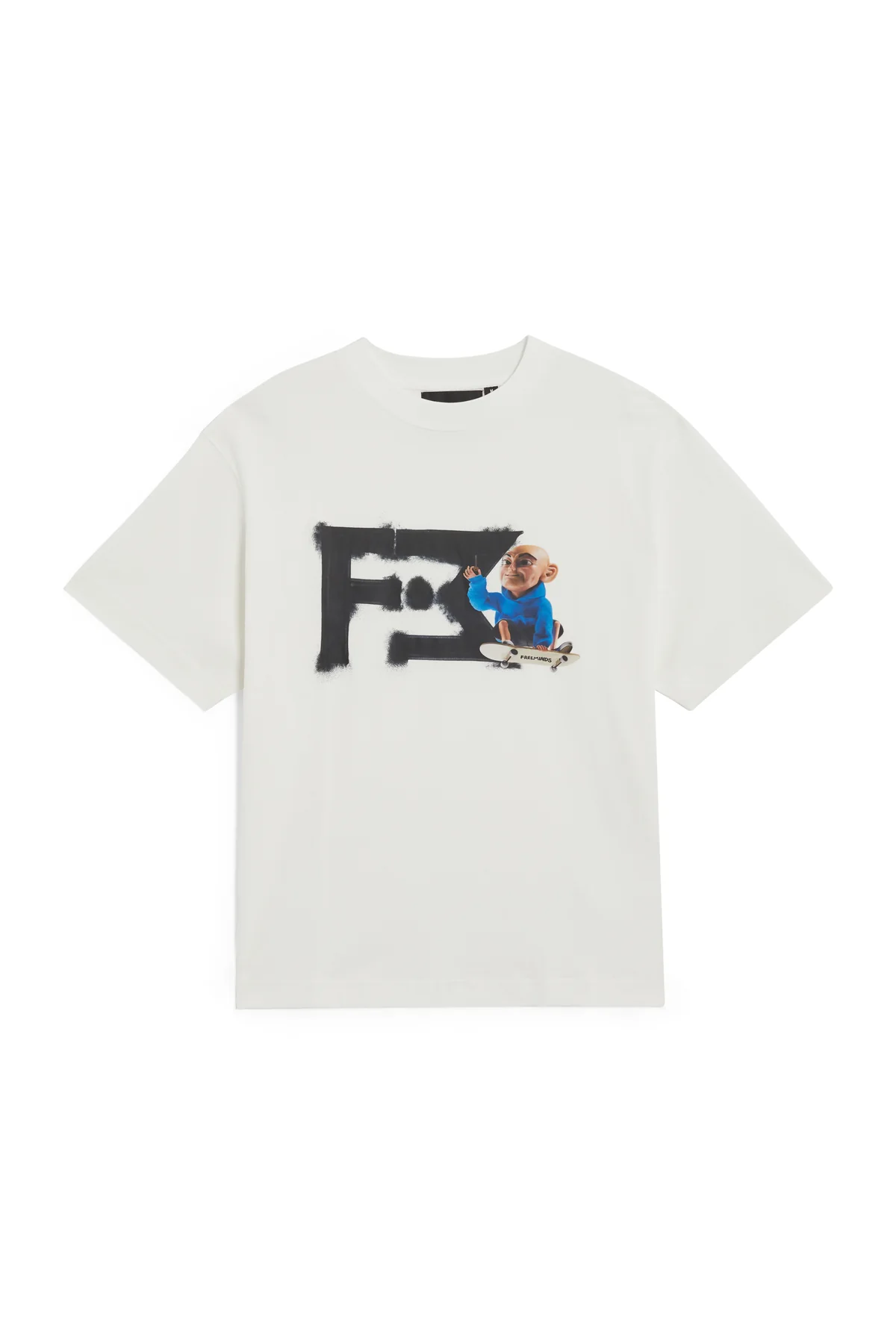 F939B411-2C6F-47B0-A8D7-F17CED4DCADE SKATING OFF WHITE T-SHIRT