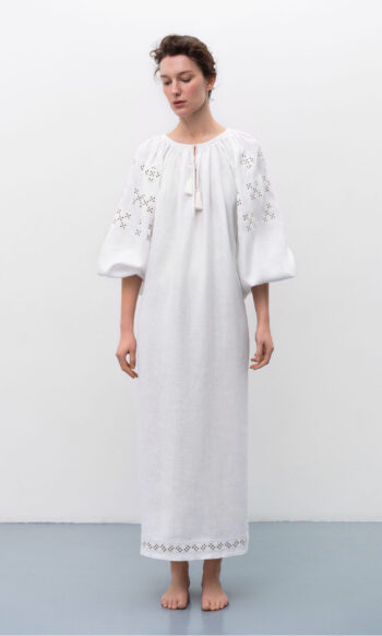 Etnodim Long embroidered shirt Skoropadska
