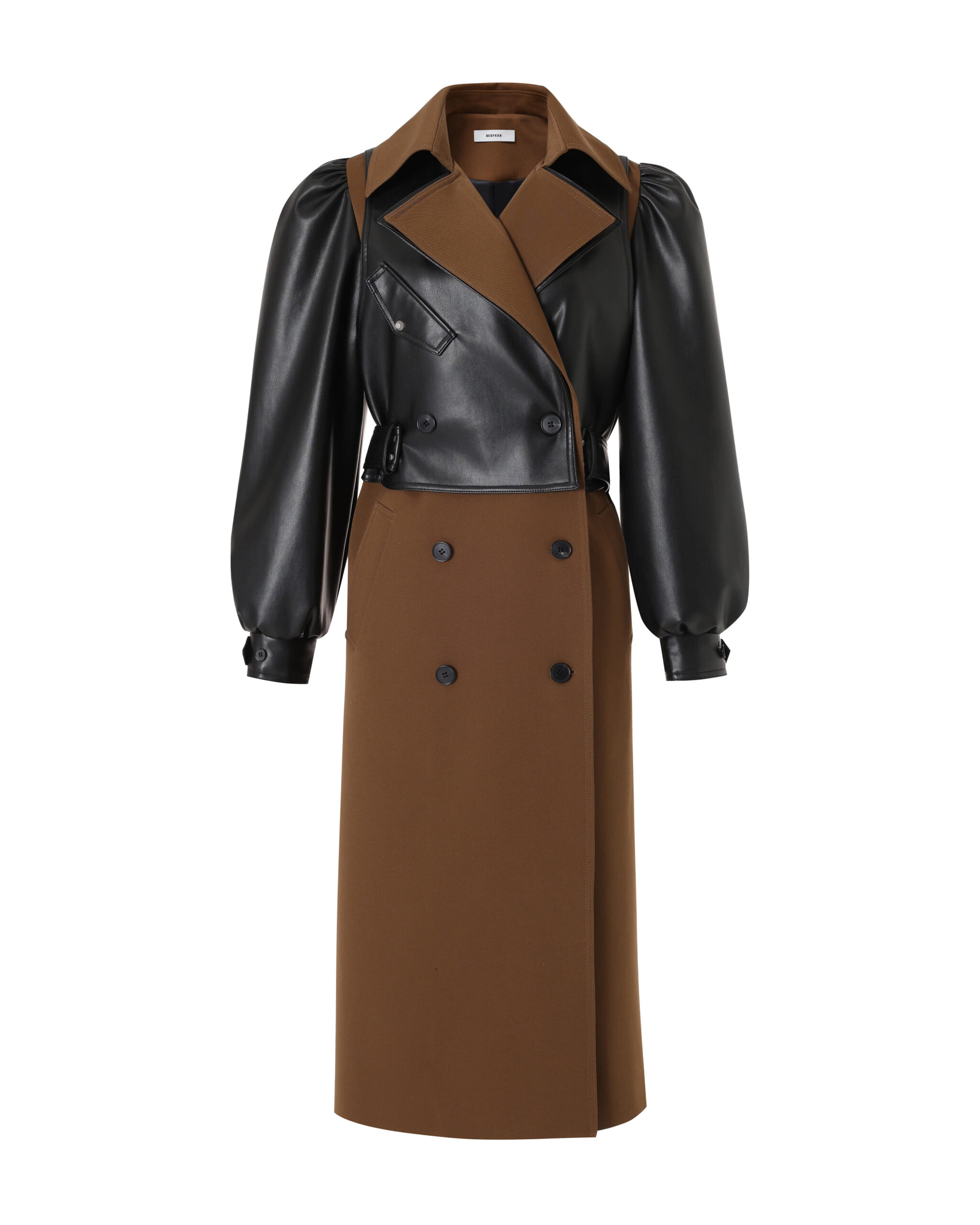 RPHTC-2350(BR) Rider Panel Hybrid Trench Coat
