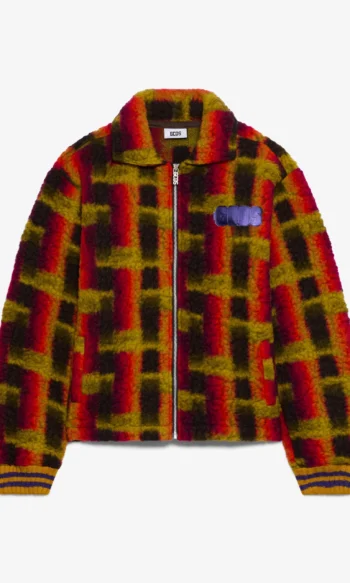 GCDS Teddy Full Zip Jacket