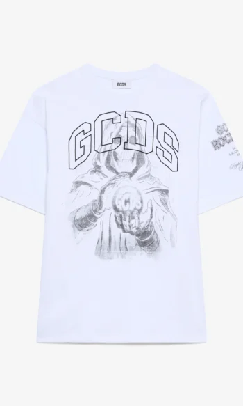 GCDS Gothic Printed T-Shirt