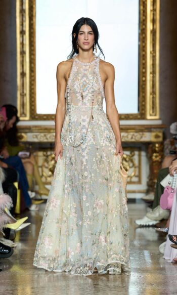 Sara Wong Patchwork dress