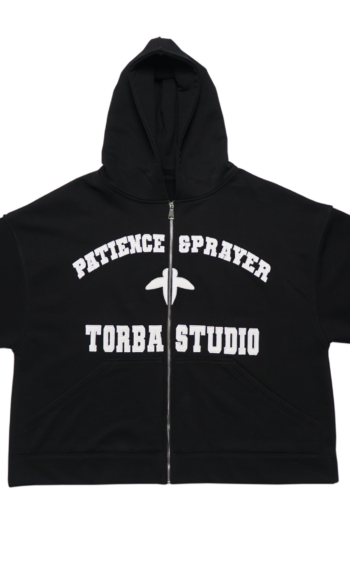 Torba patience & Prayer zip hoodie