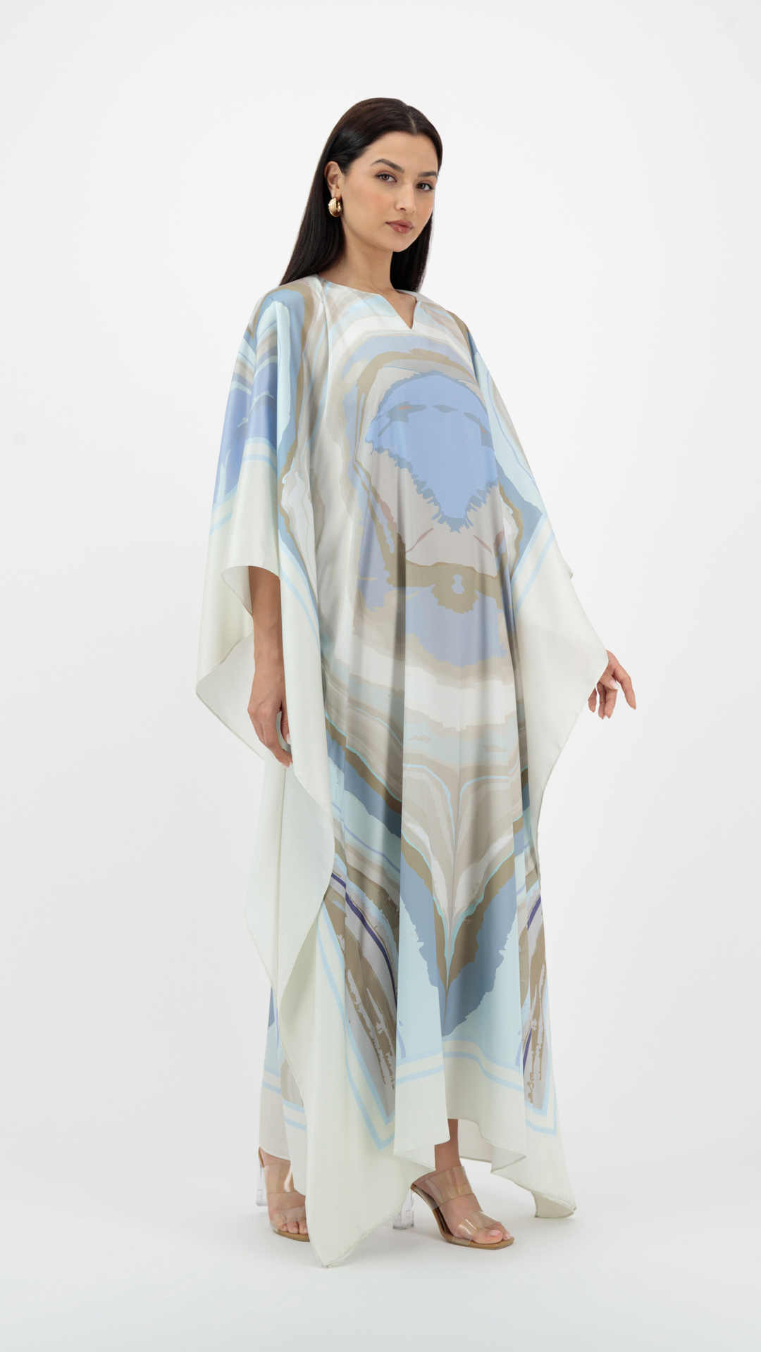 7_NADesign__full_4 En&Ay Scarf Style Printed dress skyblue